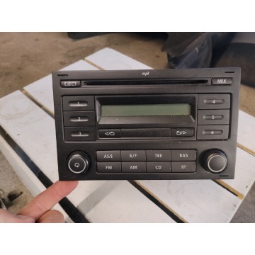 Radio samochodowe 2din volkswagen polo 9n lift stan bardzo dobry rozkodowane