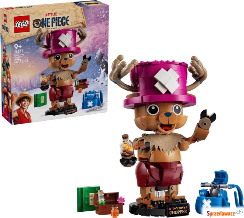 Klocki konstrukcyjne LEGO One Piece 75643 Tony... - Klocki - Kielce