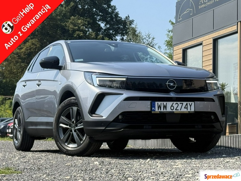 Opel Grandland X  SUV 2022,  1.2 benzyna, automat - Na sprzedaż za 64 900 zł - Będzin