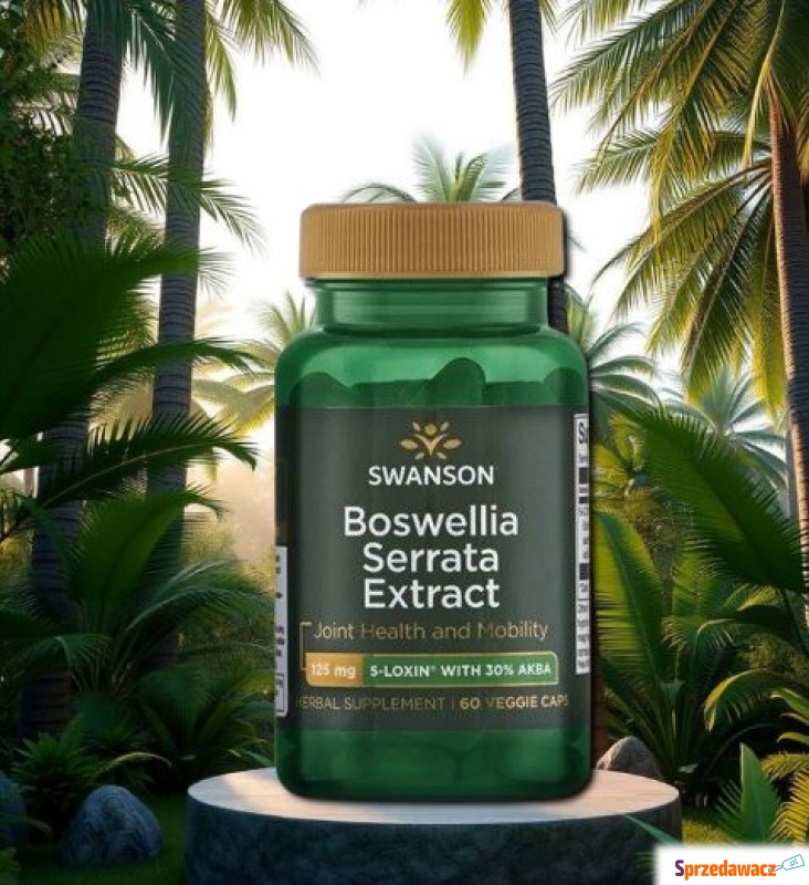 Boswellia Serrata Extract - kapsułki ziołowe - Witaminy i suplementy - Śrem