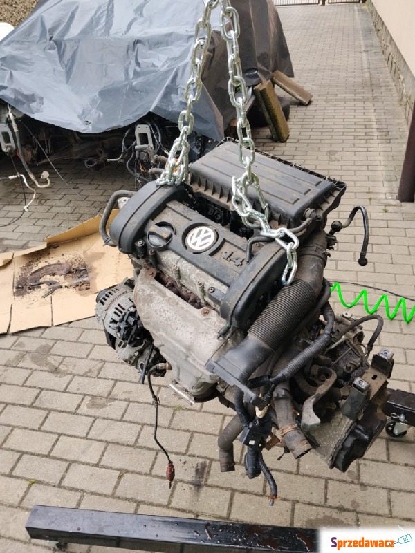 Silnik volkswagen polo 9n lift 1.4 benzyna kod... - Silniki kompletne - Zbąszyń