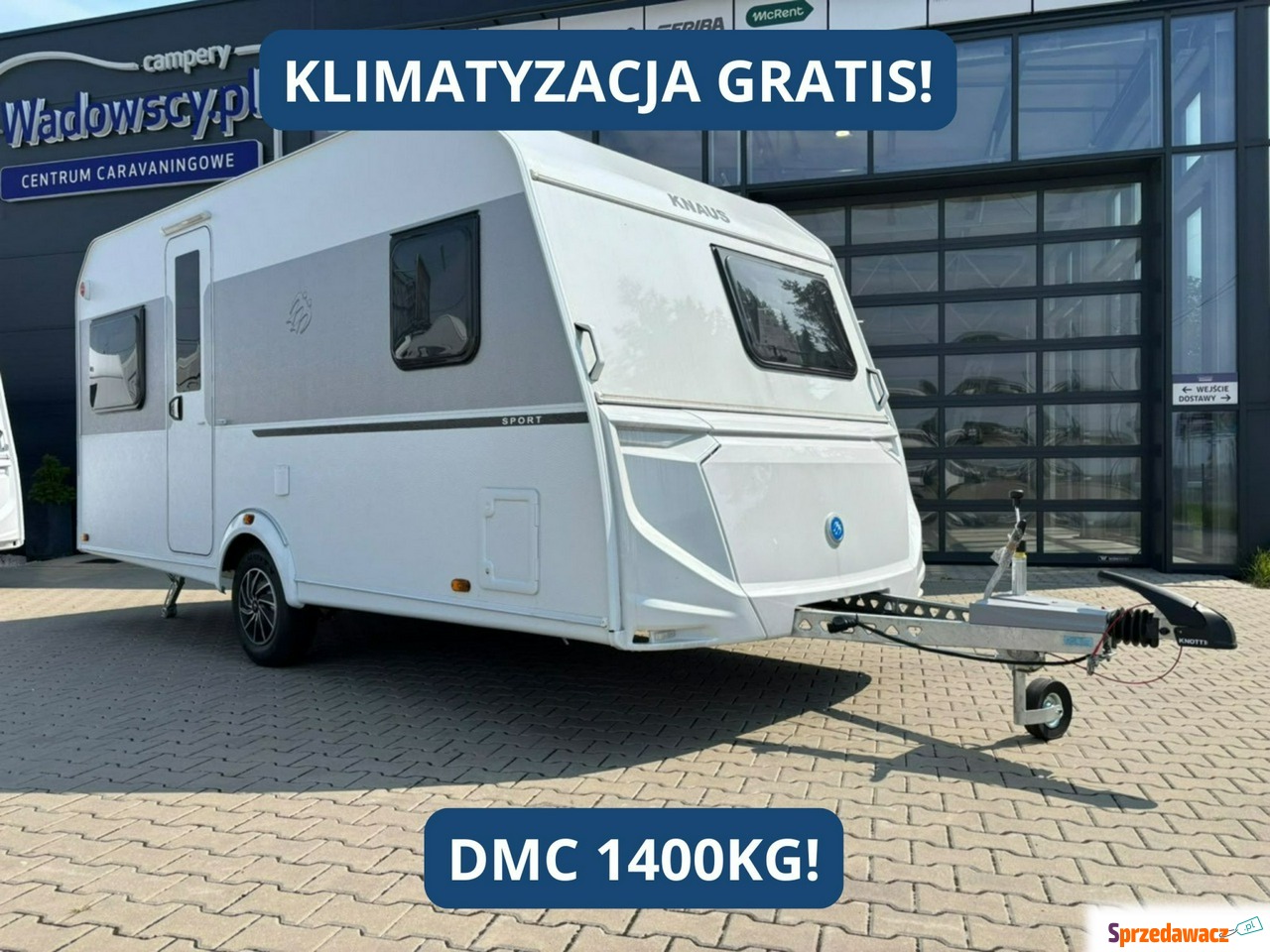 Wygodna, przestronna przyczepa...