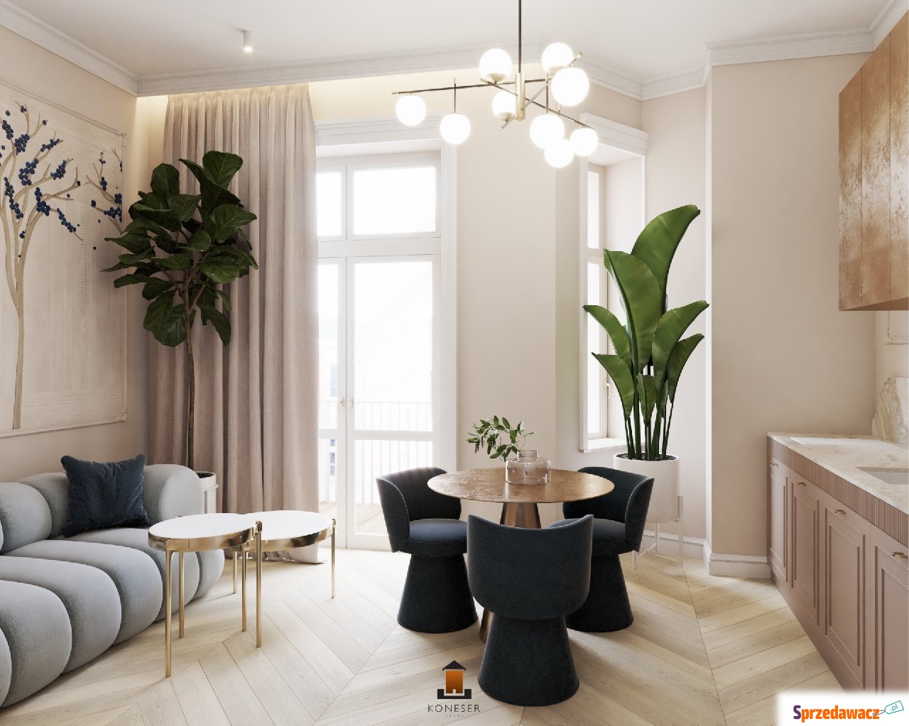 84m², 4 pokoje, Kraków Stradom...