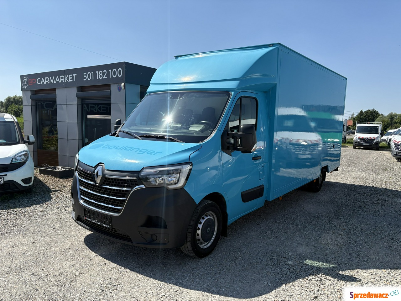Renault Master kontener niskop...