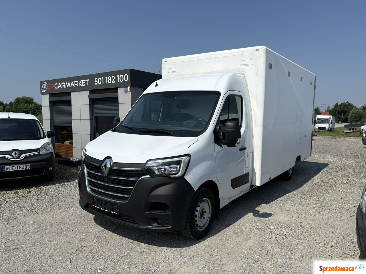 Renault Master kontener niskop...