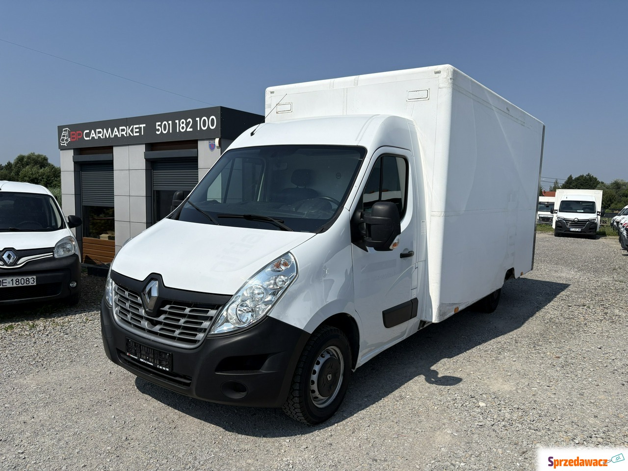 Renault Master kontener niskop...