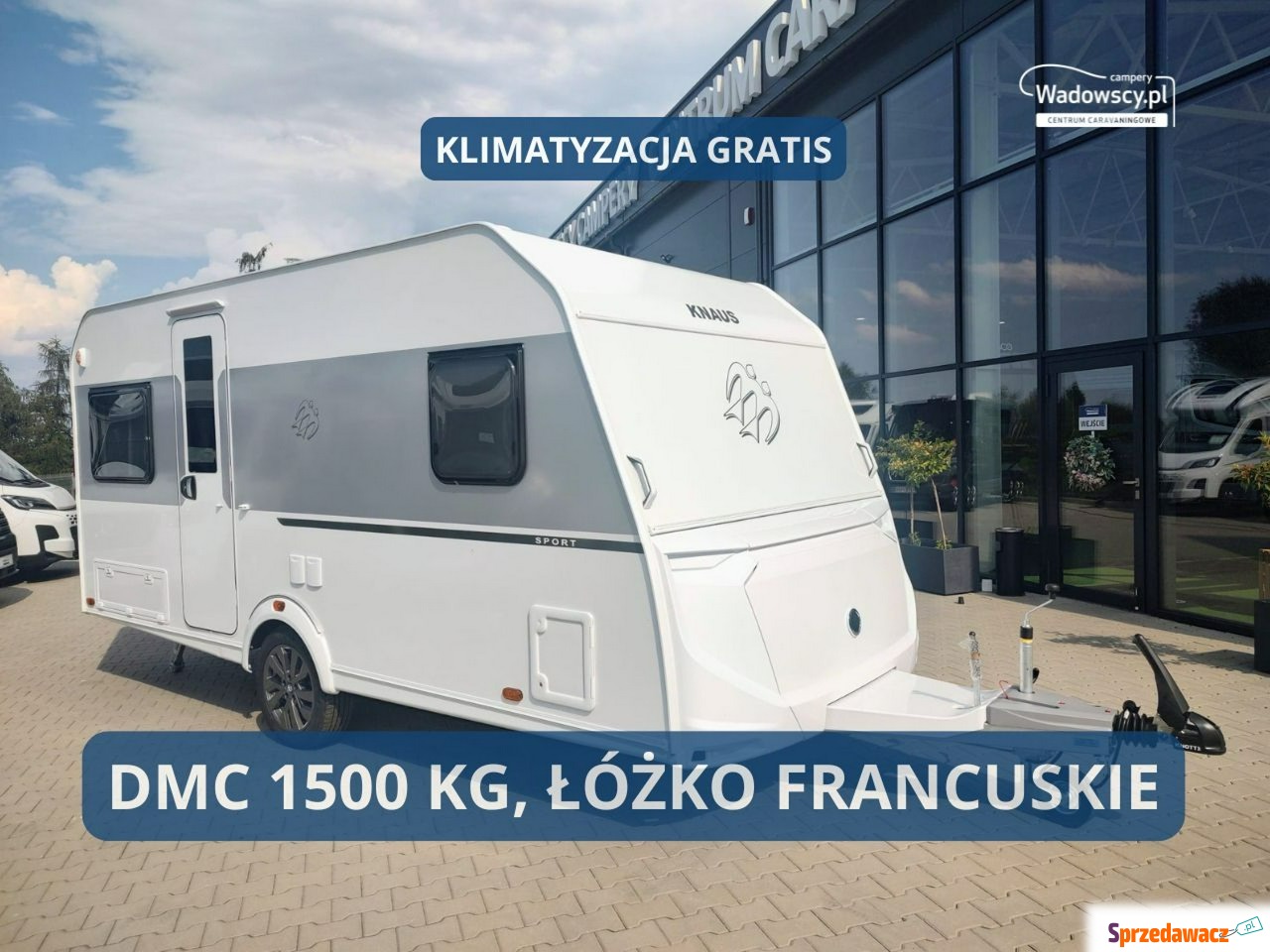 Nowoczesny Knaus, idealny dla...