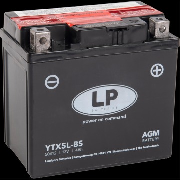Akumulator motocyklowy Landport YTX5L-BS 12V 4Ah... - Układ elektryczny - Wołomin - zdjęcie 1