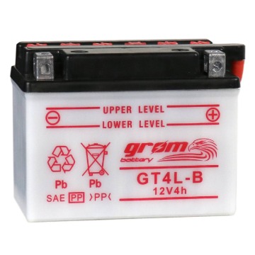 Akumulator motocyklowy GROM  12V 4Ah 60A Wołomin... - Układ elektryczny - Wołomin - zdjęcie 1