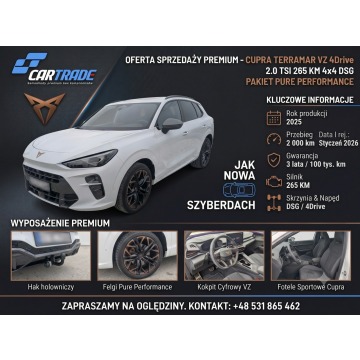 Cupra Terramar  SUV 2026,  2.0 benzyna, automat - Na sprzedaż za 184 899 zł - Kraków - zdjęcie 2