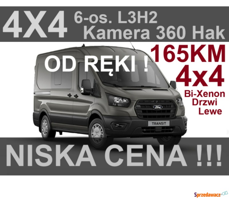 Ford Transit 2026,  2.0 diesel - Na sprzedaż za 189 051 zł - Szczecinek