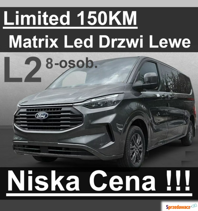Ford Transit Custom  Minivan/Van 2026,  2.0 diesel - Na sprzedaż za 181 179 zł - Szczecinek