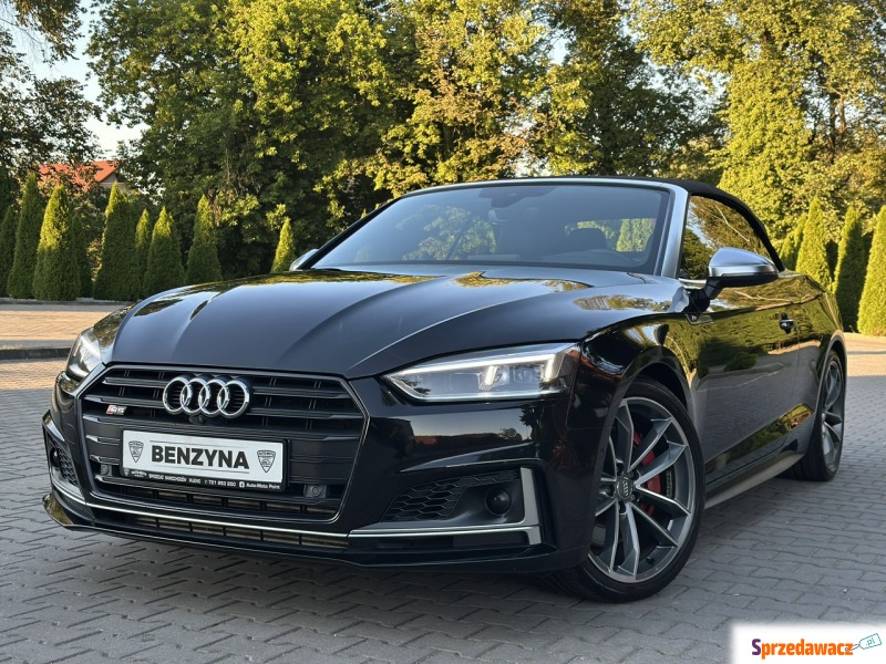 Audi S5  Kabriolet 2017,  3.0 benzyna, automat - Na sprzedaż za 114 500 zł - Wijewo