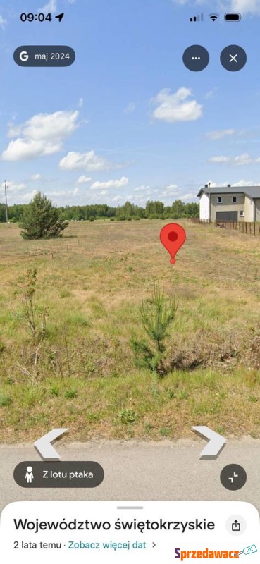 Działka budowlana Żelisławiczki sprzedam, pow. 1500 m2  (15a)
