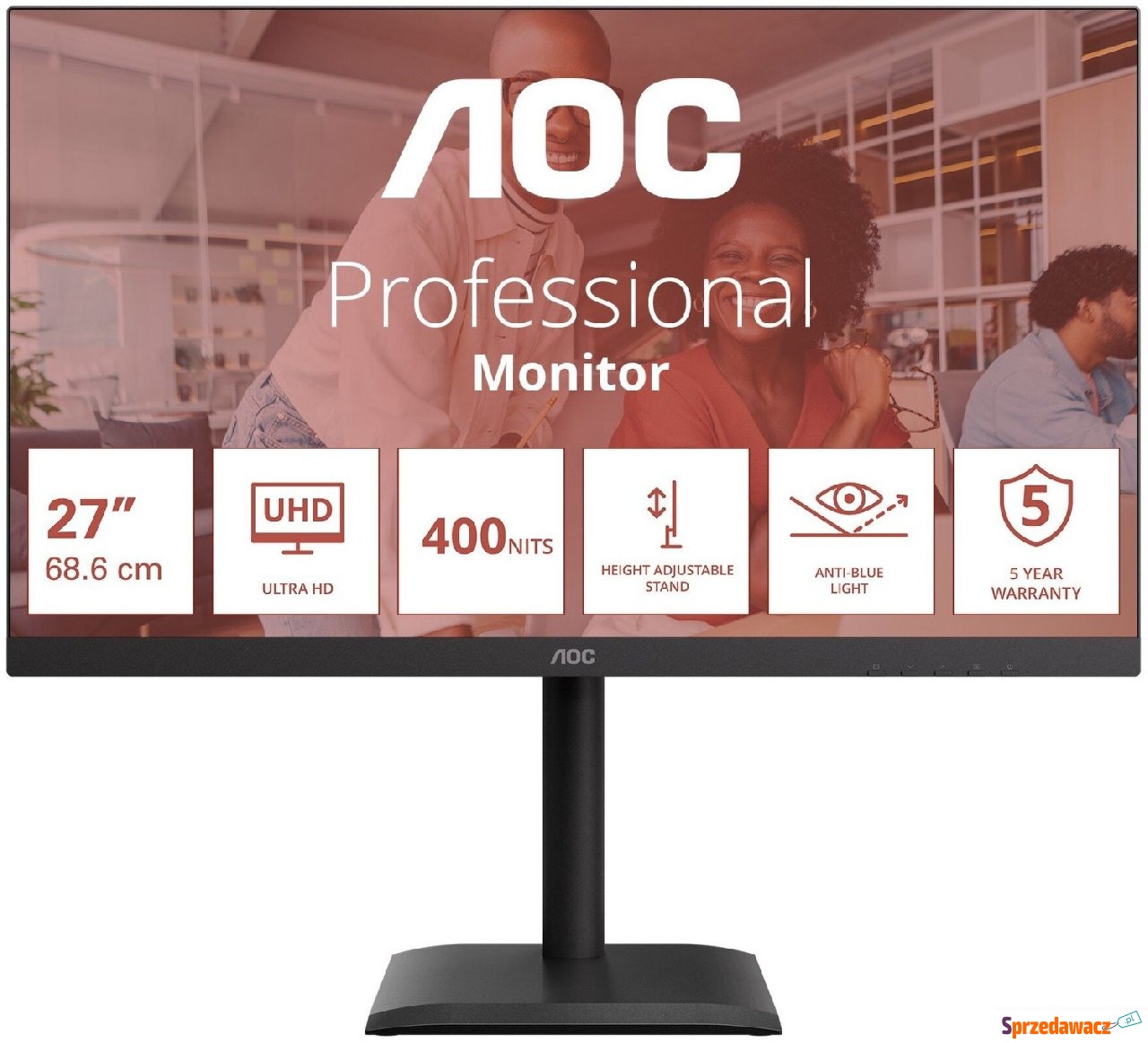 AOC U27E4CV - 60Hz | 4K | IPS |...
