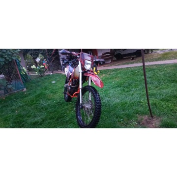 CROSS XMOTOS 250 4T - Doinwestowany | Pali od strzała! | Nowa felga, napęd, gaźn