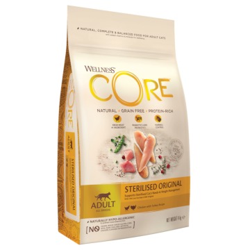 Wellness Core Cat Adult Sterilised Original - 2 x 4 kg