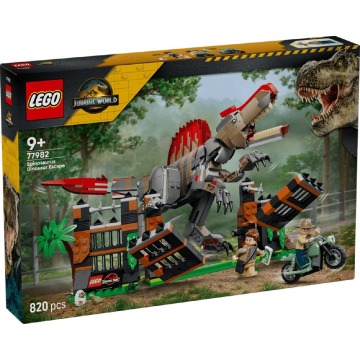 Klocki konstrukcyjne LEGO Jurassic World 77982 Ucieczka spinozaura