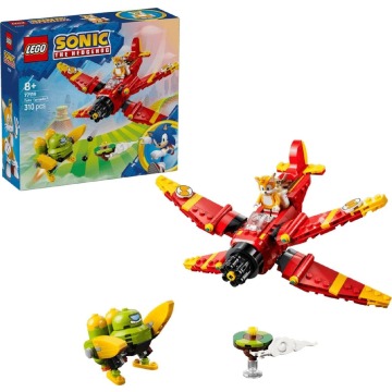 Klocki konstrukcyjne LEGO Sonic 77119 Tails i Tornado-1