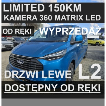 Ford Transit Custom  Minivan/Van 2025,  2.0 diesel - Na sprzedaż za 190 477 zł - Szczecinek - zdjęcie 1