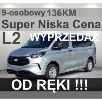 Ford Transit Custom  Minivan/Van 2025,  2.0 diesel - Na sprzedaż za 170 311 zł - Szczecinek - zdjęcie 1