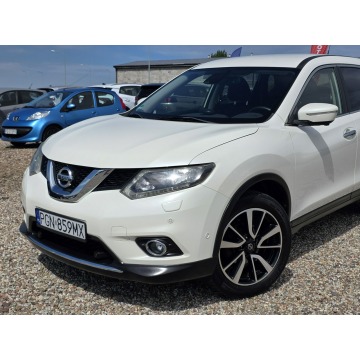 Nissan X-Trail - 1.6 130ps Xenon LED Navi Kamera 360 Automat Tekna+ GWARANCJA Perla