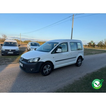 Volkswagen Caddy - 2.0 MPI 109 KM /5 osobowy/ Nowa instalacja LPG/Zarejestrowany
