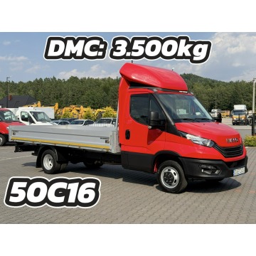 Iveco Daily - 50C16 / 35C16 DMC 3.5T Rama (Kontener Chłodnia Laweta Wywrotka Firana)