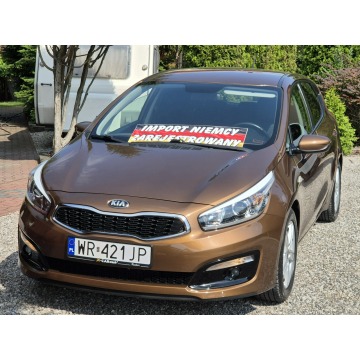 Kia Cee'd - 2016r Lift, 1.6B, Przebieg Tylko 95tyś km, Navi, Kamera, Nowe Opony