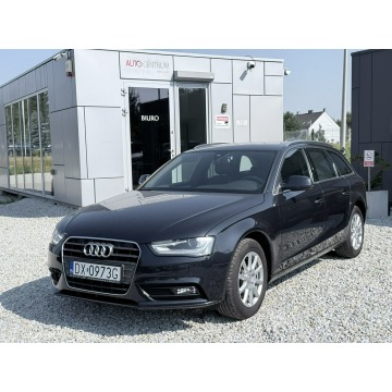 Audi A4 - 2.0 TDI 150KM, 2015 skóry, navi, DVD z telewizorkami, nowy rozrząd!!!