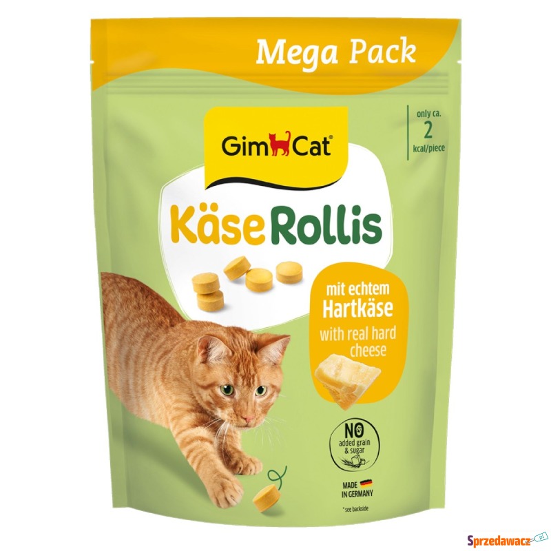 GimCat roladki serowe - 425 g - Przysmaki dla kotów - Kraków