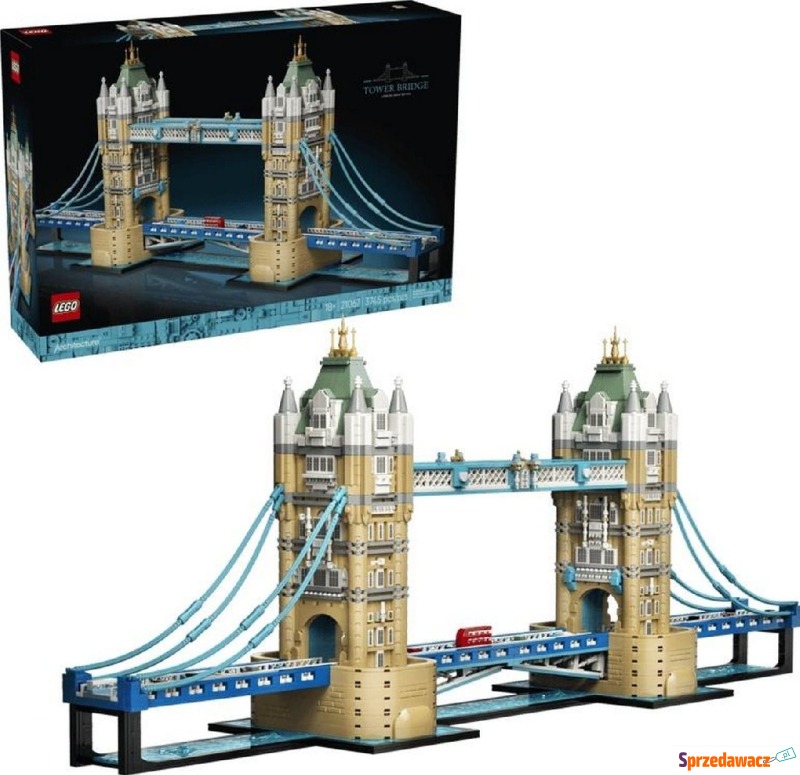 Klocki konstrukcyjne LEGO Architecture 21067 Tower... - Klocki - Nowy Sącz