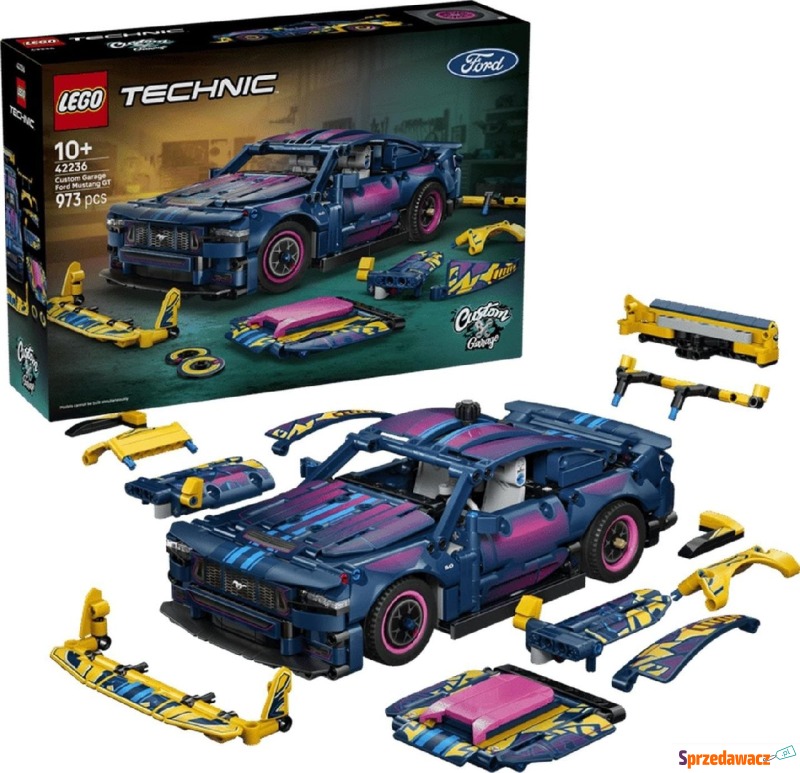 Klocki konstrukcyjne LEGO Technic 42236 Warsztat... - Klocki - Poznań