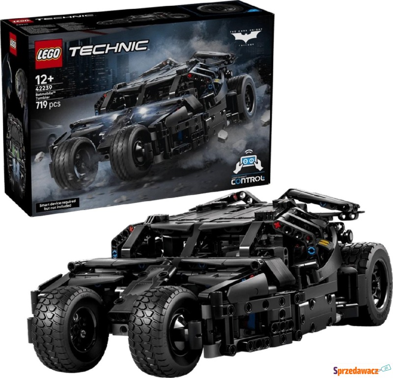 Klocki konstrukcyjne LEGO Technic 42239 Batmobil... - Klocki - Bielsko-Biała