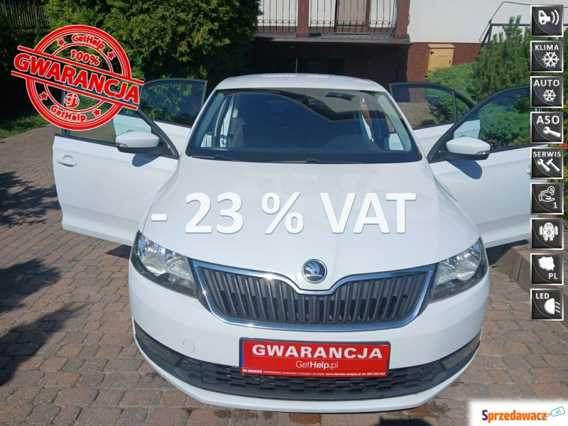 Skoda Rapid  Liftback 2018,  1.0 benzyna - Na sprzedaż za 28 900 zł - Gdańsk