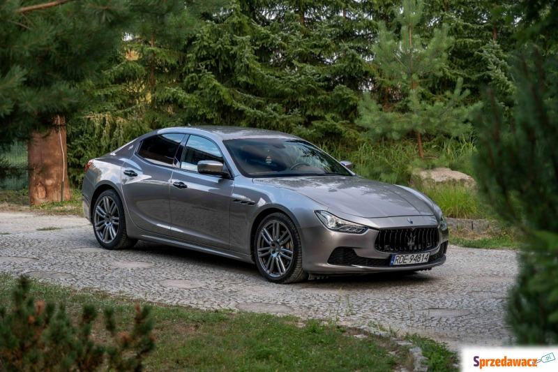 Maserati Ghibli  Sedan/Limuzyna 2013,  3.0 diesel, automat - Na sprzedaż za 69 777 zł - Ropczyce