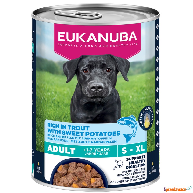 Eukanuba Adult, pstrąg z batatami...
