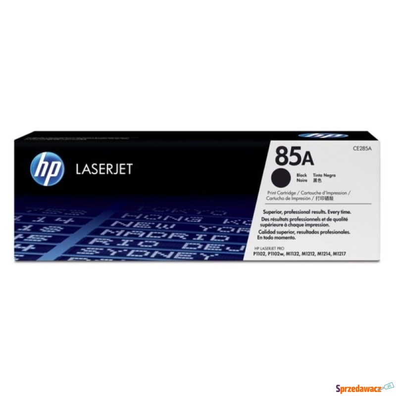 Oryginalny toner HP 85A czarny...