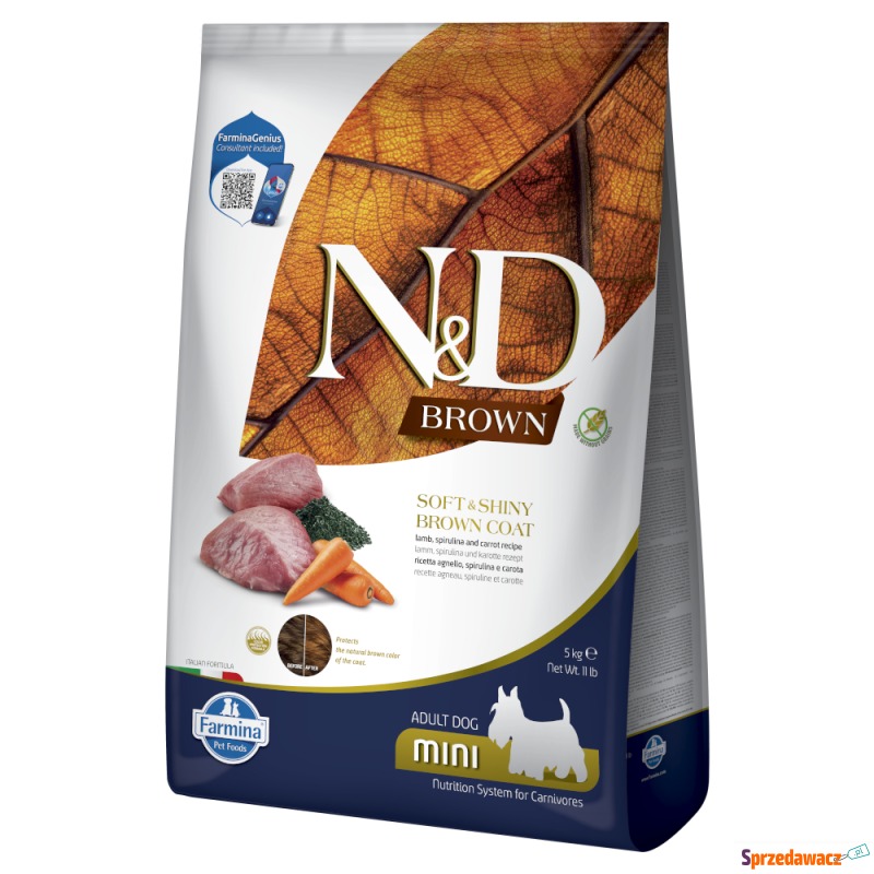 N&D Dog Brown Adult Mini, jagn...