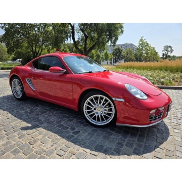 Porsche CAYMAN 2007 prod. B6 2.7l benzyna 245KM*Przebieg:112,800km*Zadbany*Rubinowa czerwień