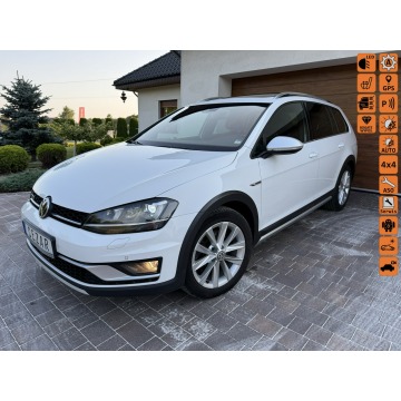 Volkswagen Golf Alltrack - 16r. 2.0tdi DSG 184KM panorama masaże kamera skóry automatyczny hak