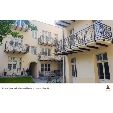 58m², 2 pokoje, Kraków Stradom - kamienica w renowacji, winda