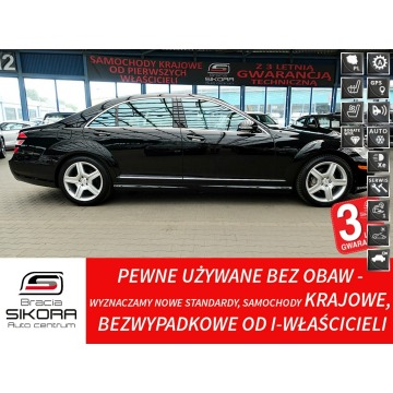 Mercedes S 550 - LONG 5,5 V8 387KM 1Wł BEZWYP Serwis Airmatic MASAŻE Night View Assist