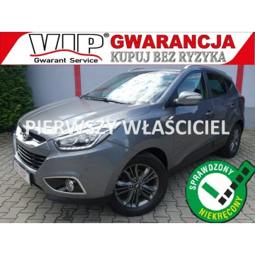 Hyundai ix35 - 1,7D Navi Ledy Klimatronik Półskóra rej2015 1.Właściciel VIP Gwarancja