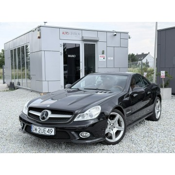 Mercedes SL 500 - AMG R230 FL 5.5 V8 32V 388KM 2008r Cabrio, Climatronic, Xenon
