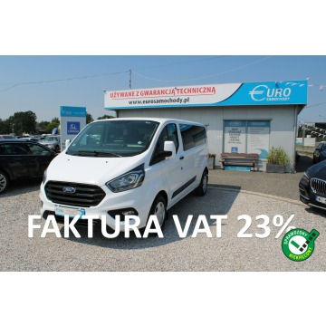 Ford Transit Custom - Salon Polska F-vat netto 74715 PLN Gwarancja 9 miejsc