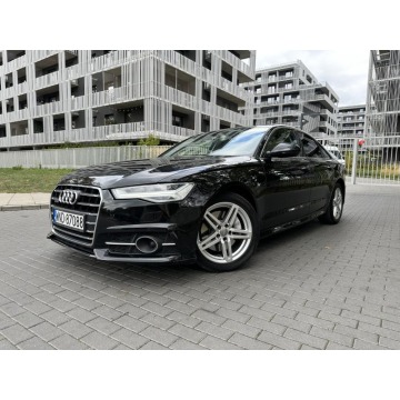 Audi A6 2017 prod. Bezwypadkowy! Kupiony w polskim salonie! Serwisowany! VAT23%! S line! Quattro!