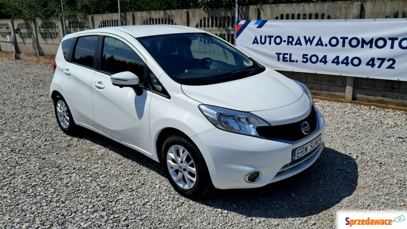Nissan Note  Hatchback 2014,  1.2 benzyna - Na sprzedaż za 19 900 zł - Rawa Mazowiecka