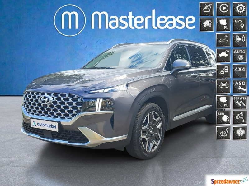 Hyundai Santa Fe  SUV 2020,  1.6 hybryda, automat - Na sprzedaż za 129 850 zł - Warszawa
