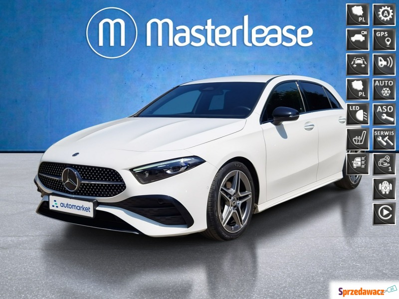 Mercedes - Benz A-klasa  Hatchback 2024,  1.3 benzyna, automat - Na sprzedaż za 126 850 zł - Warszawa